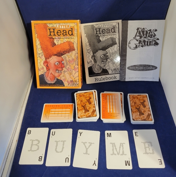 Atlas Games Cardgame Letter Head Box USED GOOD CONDITION - Picture 5 of 5